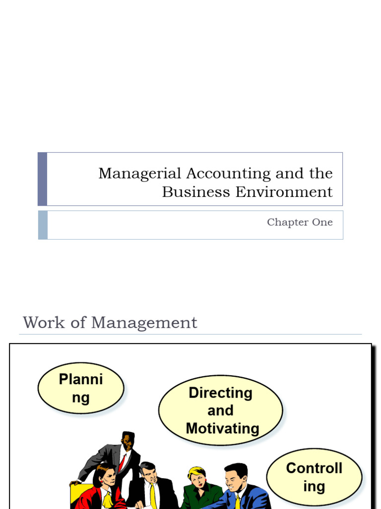 Chapter 1 | PDF | Lean Manufacturing | Accountant