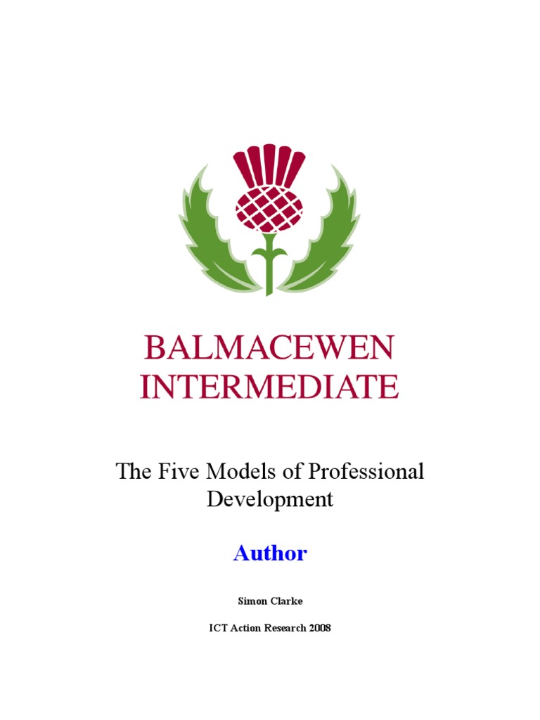 Effective Models of Teacher Development | PDF | Educational Technology ...