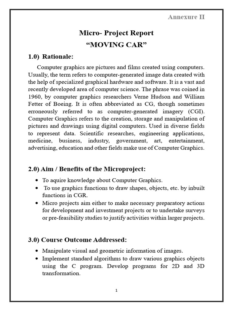 CGR Report | PDF | Computer Graphics | Computer Generated Imagery