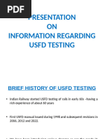 USFD Testing Manual for Railways 2022 | PDF