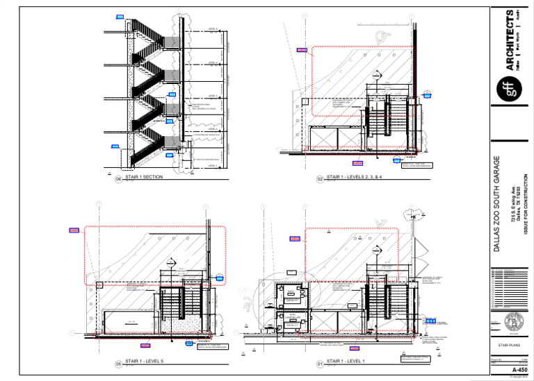 A-450 - STAIR PLANS | PDF | Stairs | Pedestrian Infrastructure
