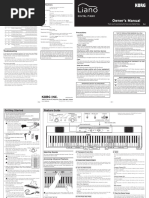 61-Key Electronic Keyboard Instruction Manual | PDF | Electrical ...