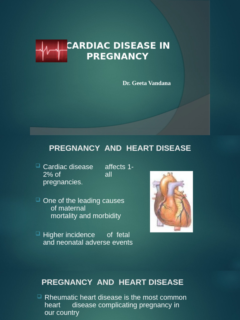 Cardiac Disease Management in Pregnancy | PDF | Heart | Childbirth