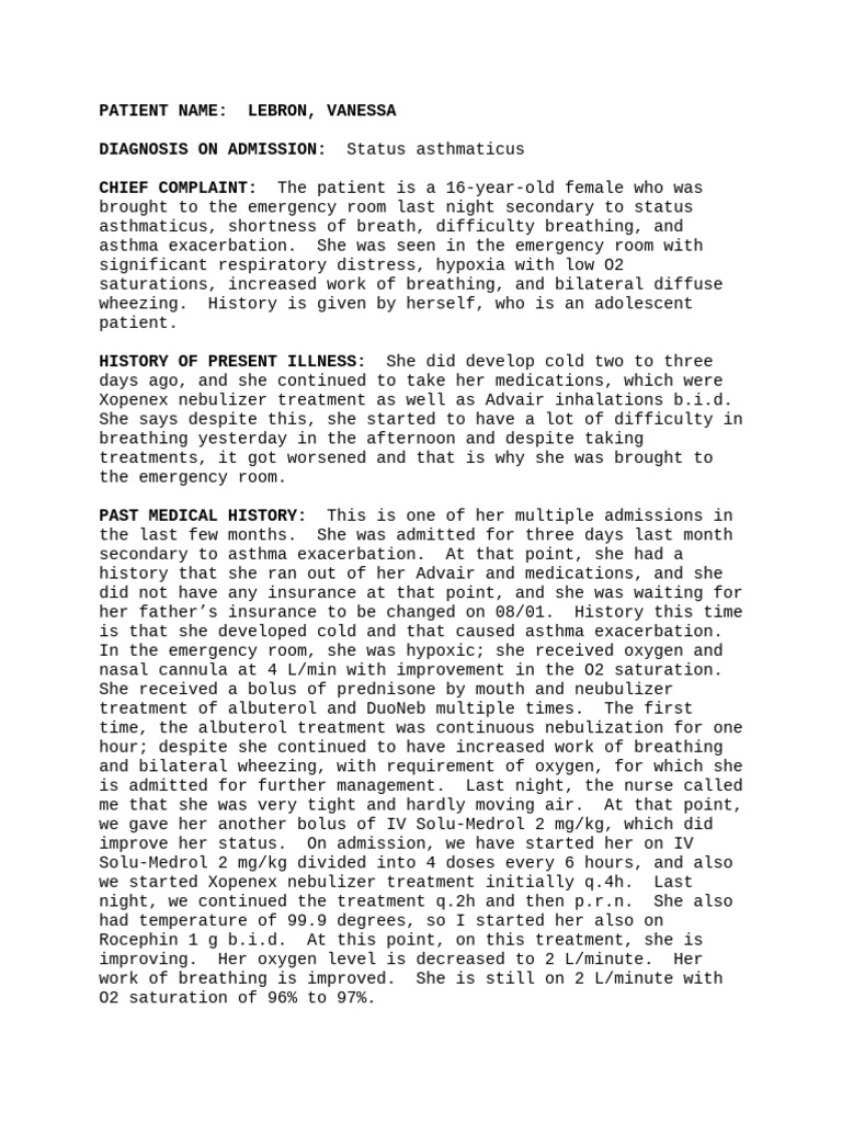 Em Doc 5 | PDF | Breathing | Diseases And Disorders