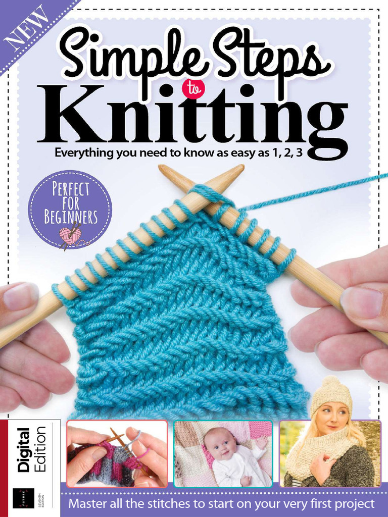Simple Steps To Knitting 7th Ed - 2024 UK | PDF | Knitting | Knitting ...