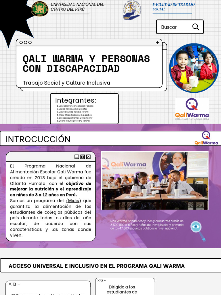 Qali Warma | PDF | Invalidez
