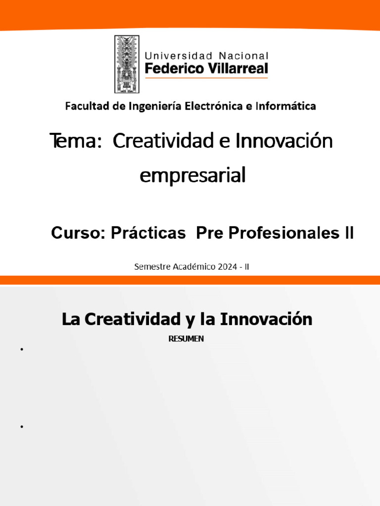 Creatividad e Innovación en Empresas | PDF | Iniciativa empresarial ...