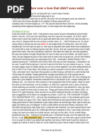 Heartbroken Over A Love That Didn't Even Exist | PDF