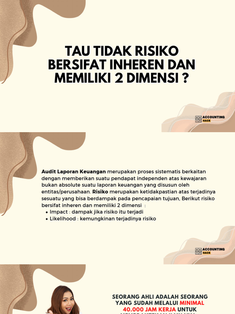 Risiko Inheren dalam Audit Keuangan | PDF