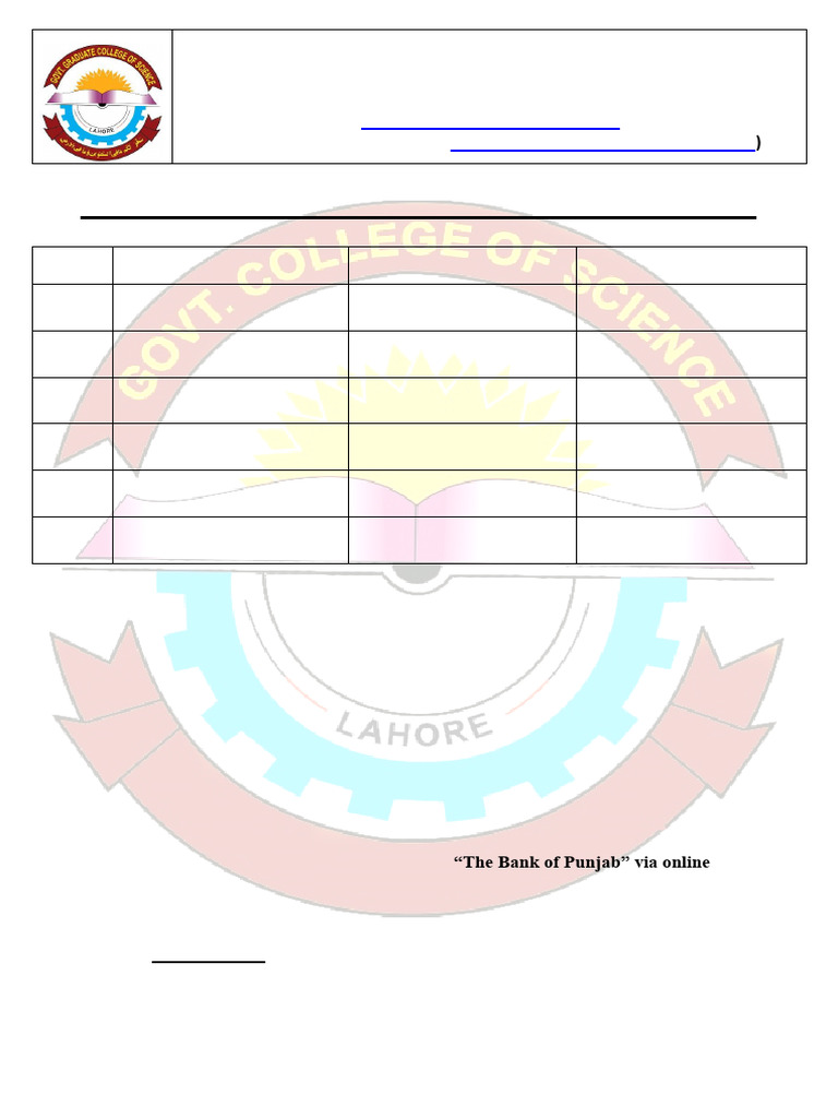 Merit 1st List 2024 | PDF