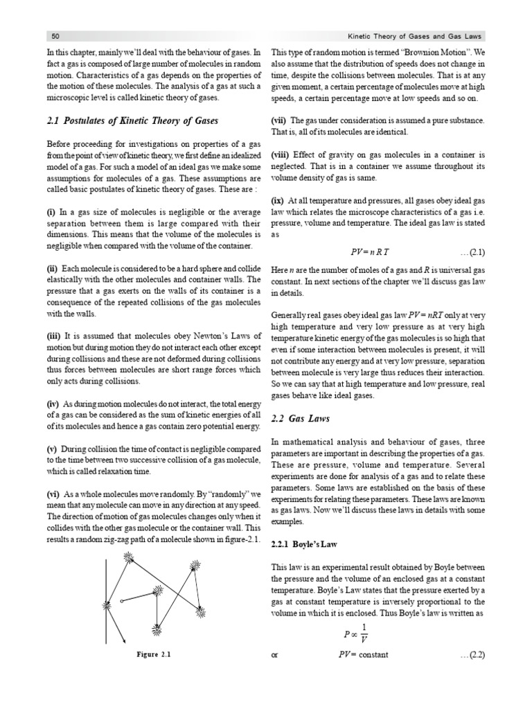 Internal Energy 2 | PDF | Gases | Temperature