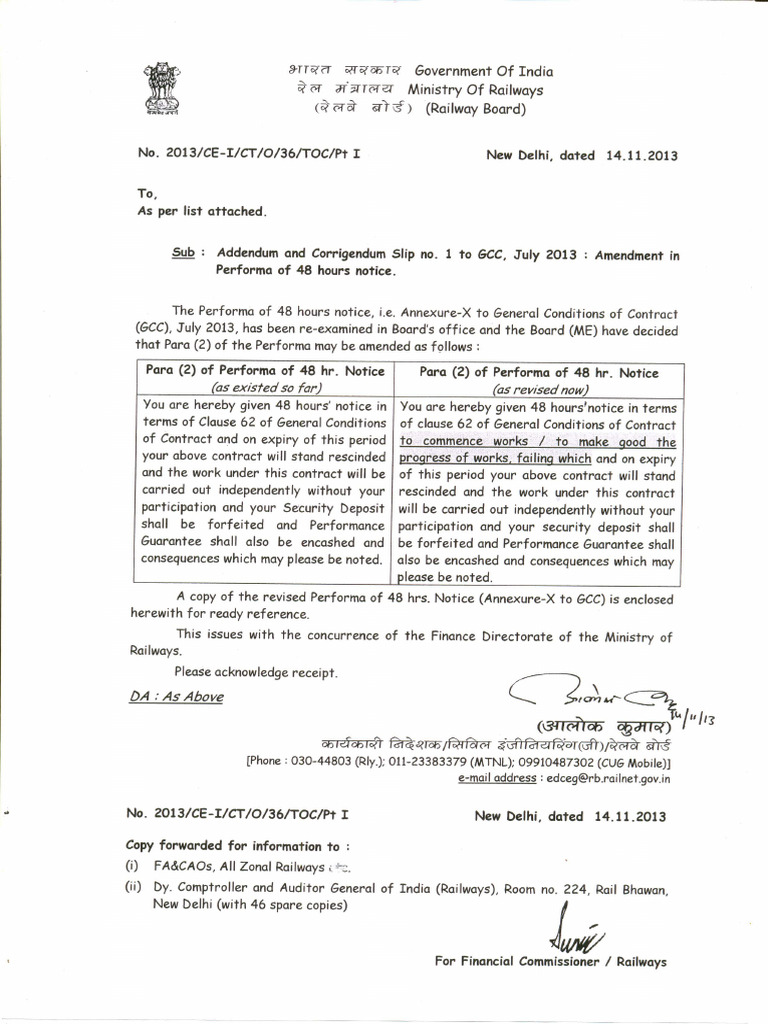 Corrigendum Slip 141113 | PDF