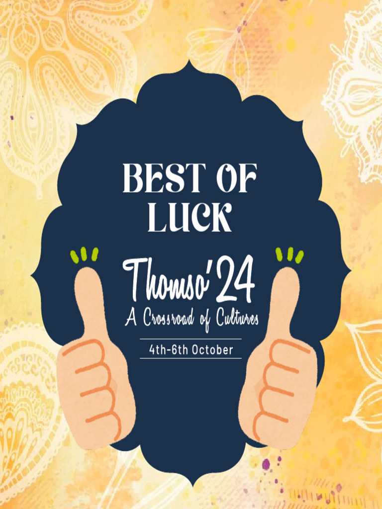 Best of Luck | PDF
