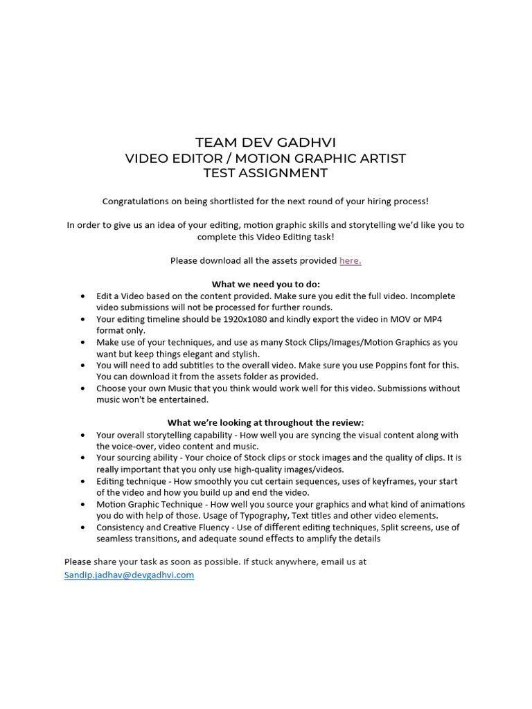 Team Dev Gadhvi Test - 1 | PDF