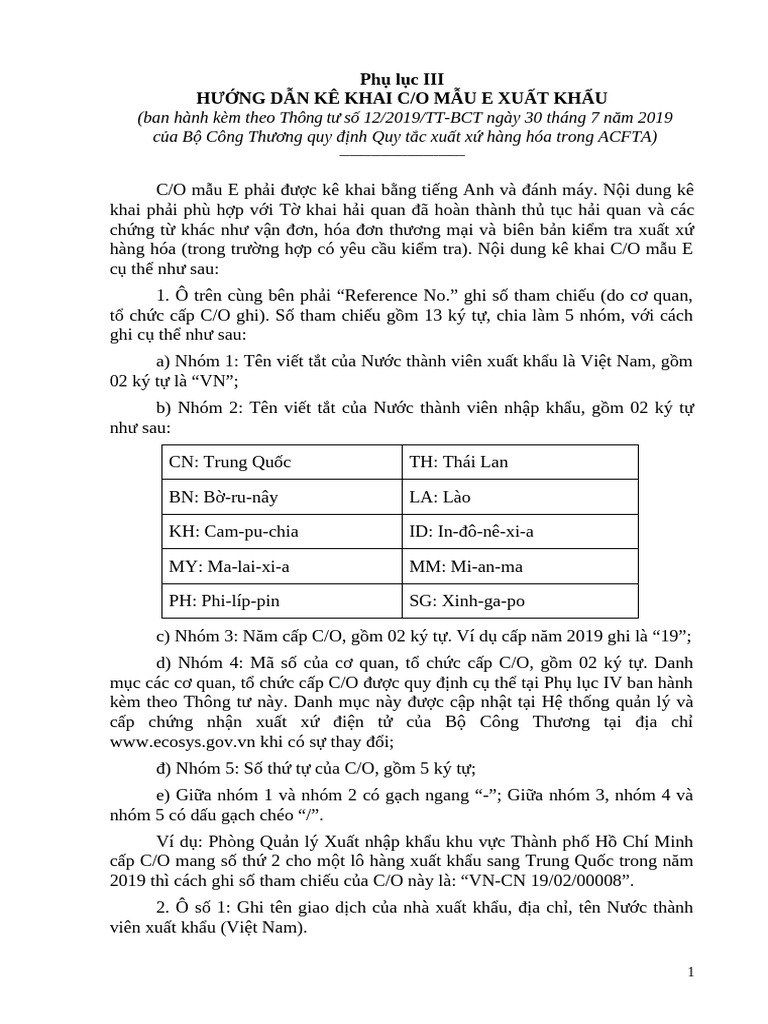 Phu Luc III | PDF