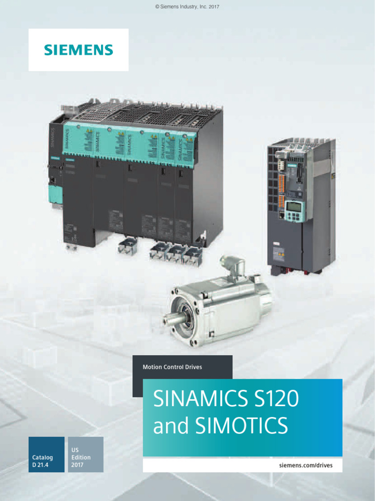 Siemens SINAMICS S120 Motion Control Drives | PDF | Automation ...