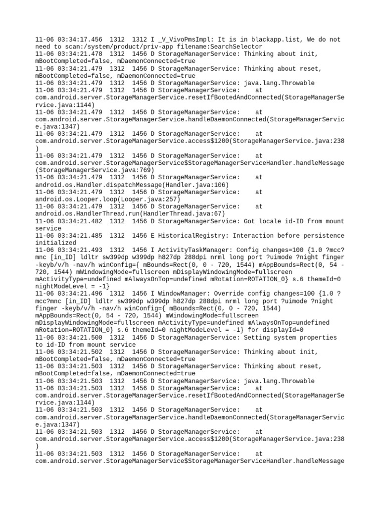 Log | PDF | Computer Architecture | System Software