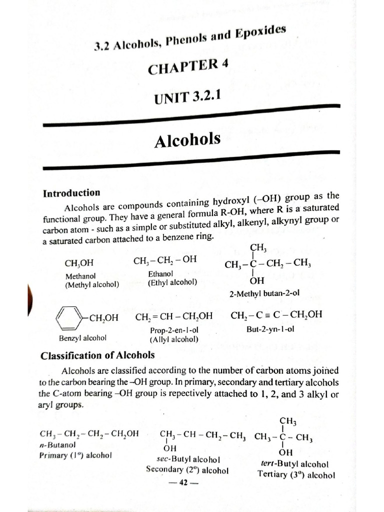 Alcohol | PDF