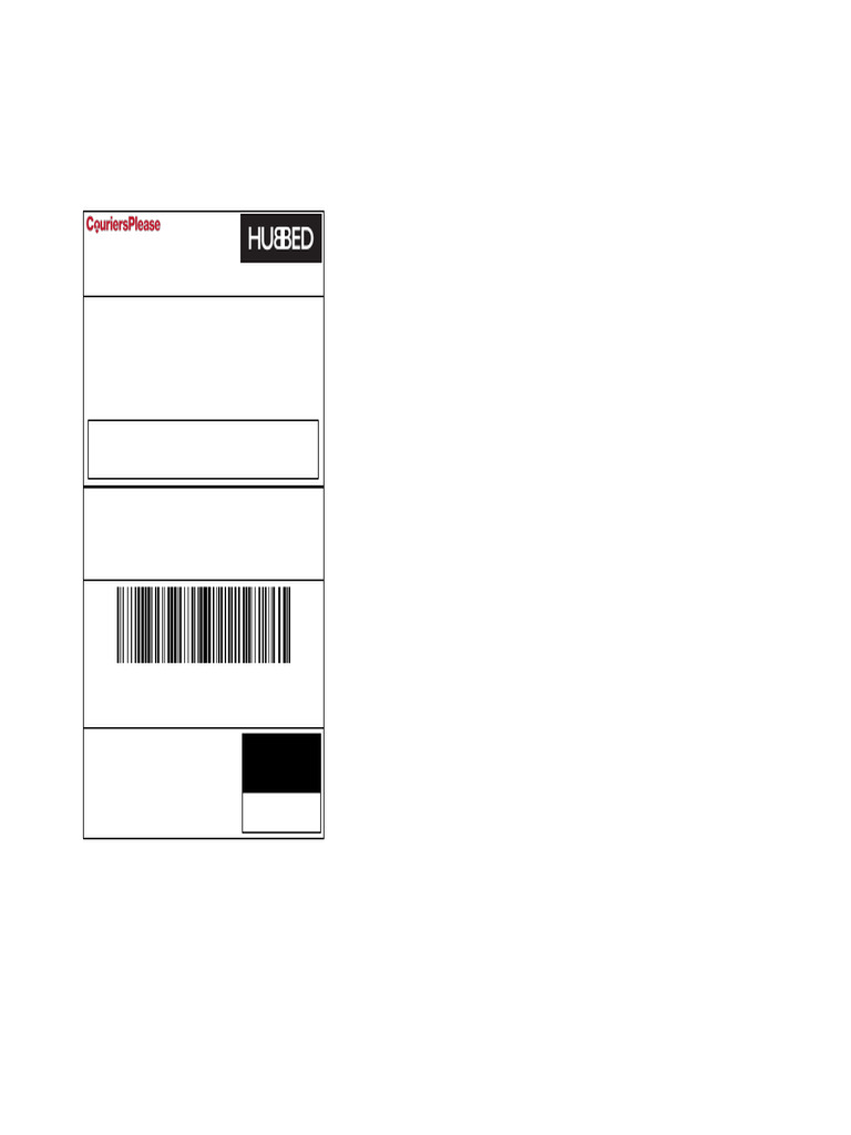 Australia post label pdf
