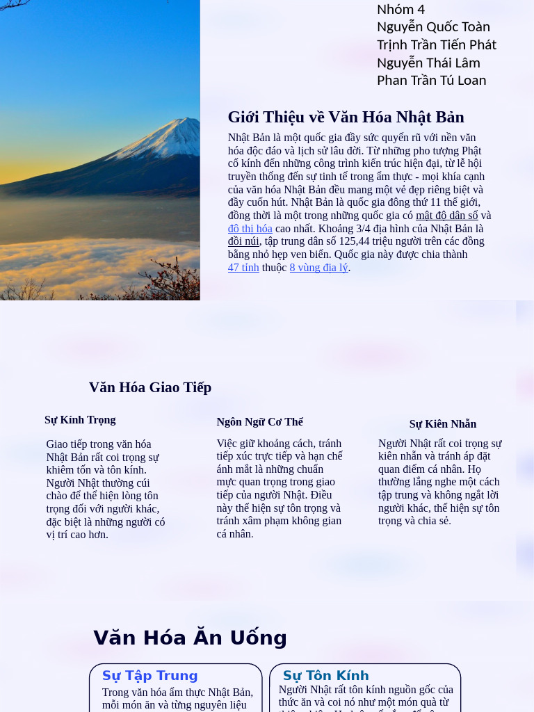 Gioi Thieu Ve Van Hoa Nhat Ban 1 | PDF