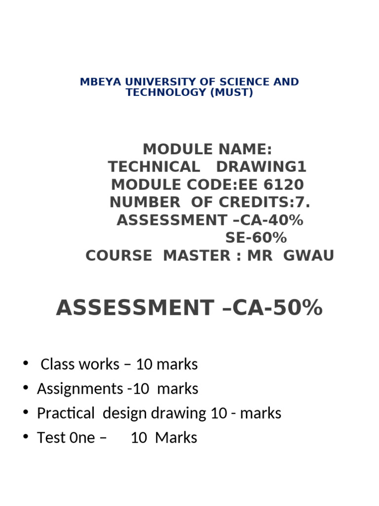 Technical Drawing Course Overview | PDF | Drawing | Technical Drawing