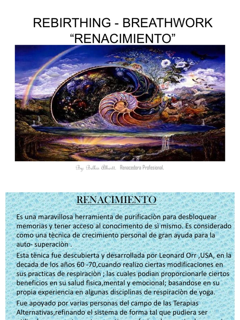 REBIRTHING - BREATHWORK | Conceptos psicologicos | Sicología y ciencia