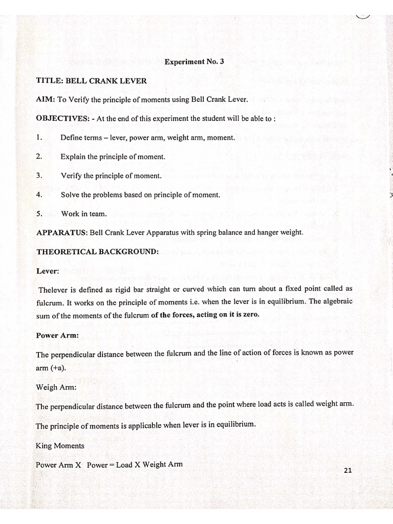 Experiment No. 3 | PDF