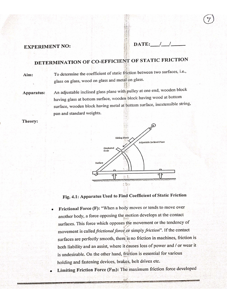 Experiment No. 7 | PDF