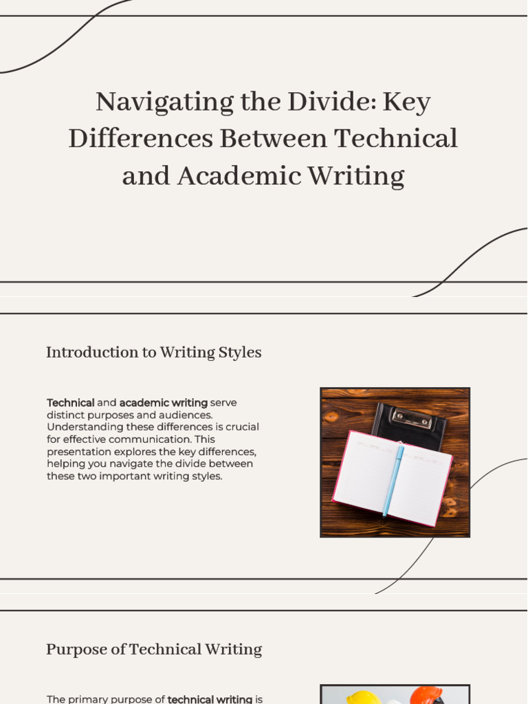 Differences Between Technical and Academic Writing | PDF | Human ...
