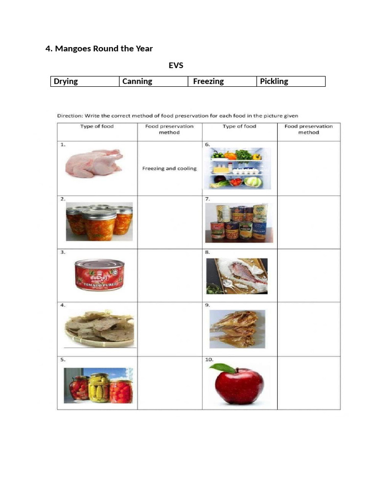 CLASS 5, SEA, Mangoes Round The Year PDF
