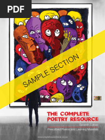 The Complete IEB Poetry Resource For Grade 12 7th Edition For 2023 2025 Sample Section