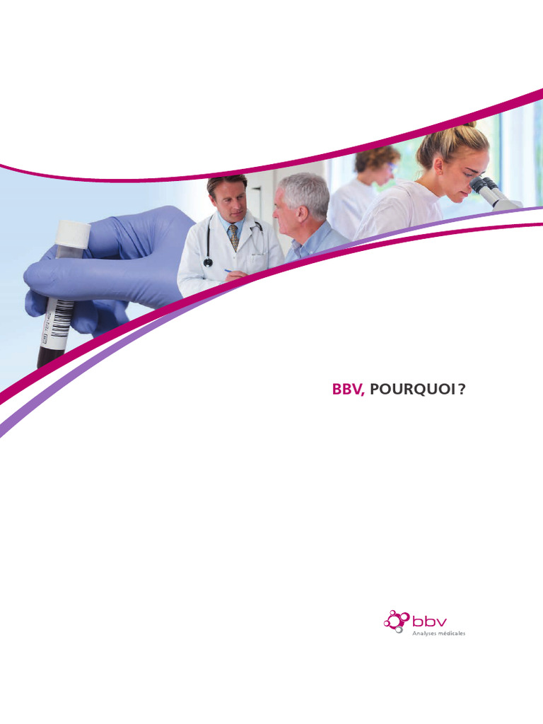 BBV : Votre Partenaire en Analyses Médicales | PDF | Informatique ...