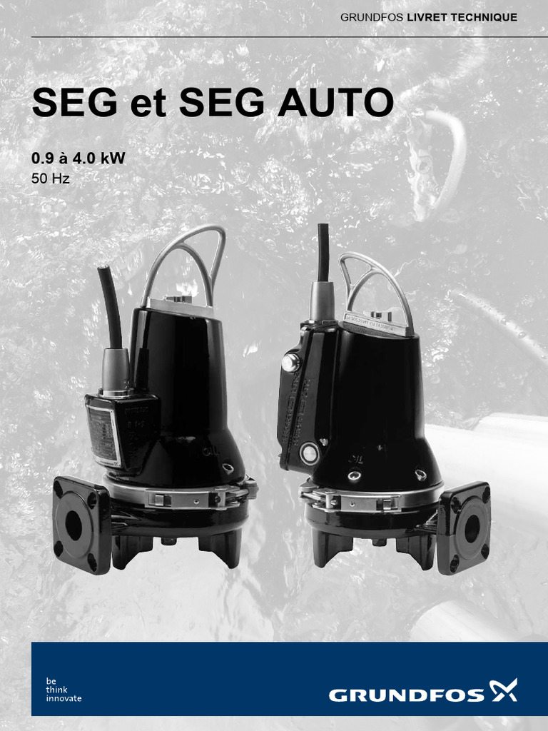 Pompes Grundfos SEG et AUTOADAPT | PDF | Pompe | Puissance (physique)