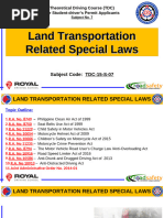 Philippine Road Signs and Symbols Guide | PDF | Traffic | Land Transport