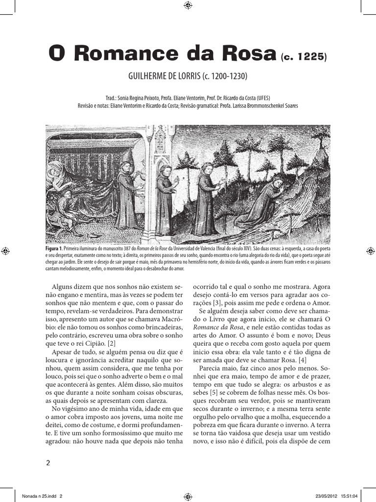 O Romance Da Rosa | PDF | Amor | Tempo