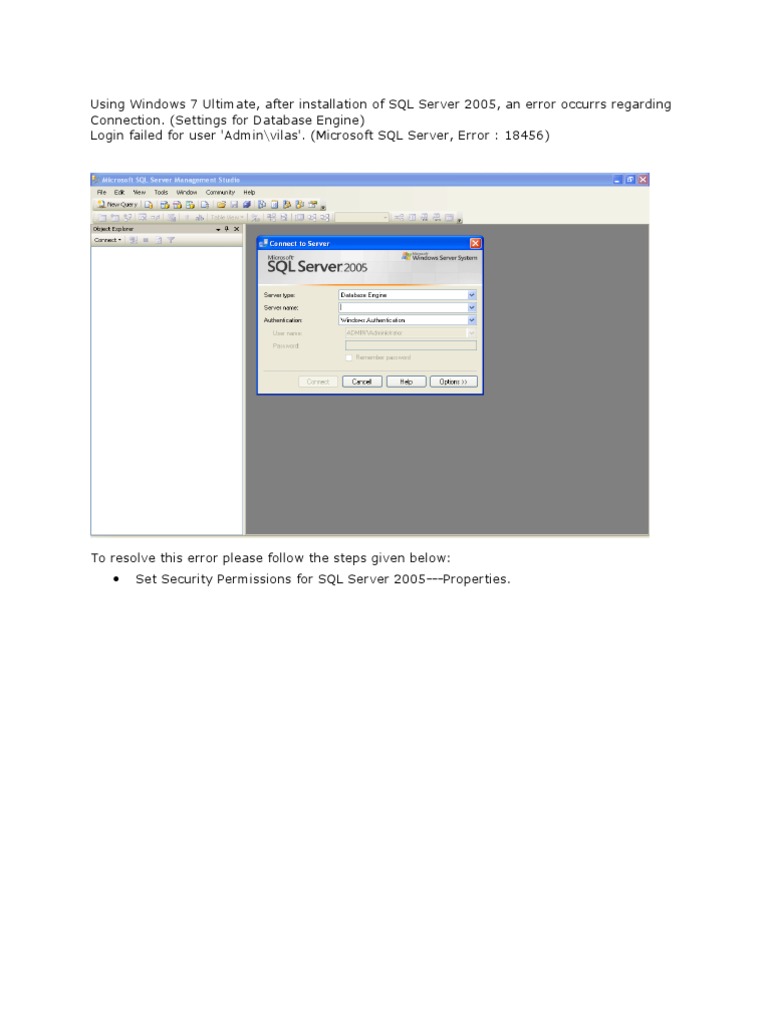 Create Database Permission Denied | PDF | Microsoft Sql Server | Backup