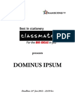 Dominus Ipsum Ominus Ipsum Ominus Ipsum: Presents