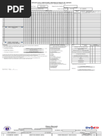 School Form 2 (SF2) Daily Attendance Report of Learners | PDF | Human ...