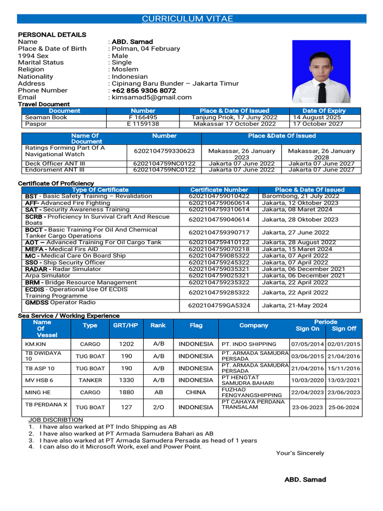 ABD. Samad 2) - B | PDF