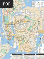 Miami Metromover Route Map | PDF | Rail Infrastructure | Miami Dade County