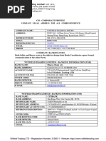 Company Information Sheet (CIS) Form | PDF
