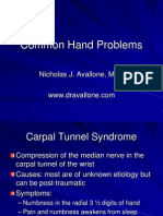 Common Hand Problems