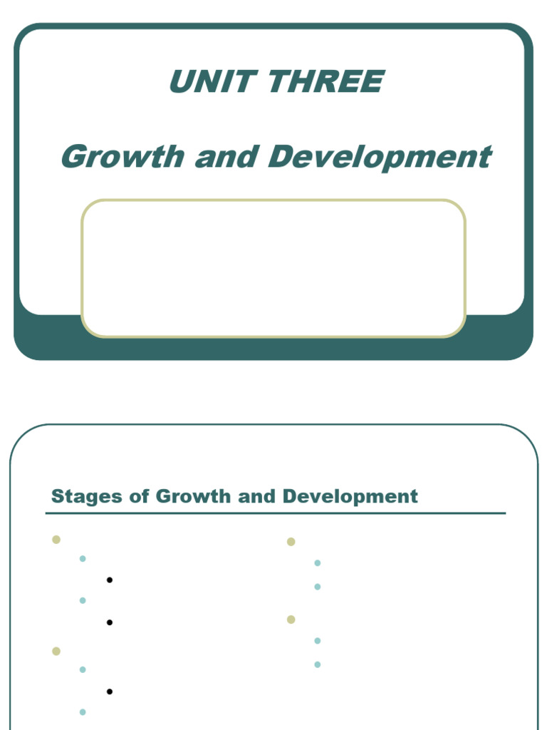 Stages of Child Growth and Development | PDF | Infants | Human Development