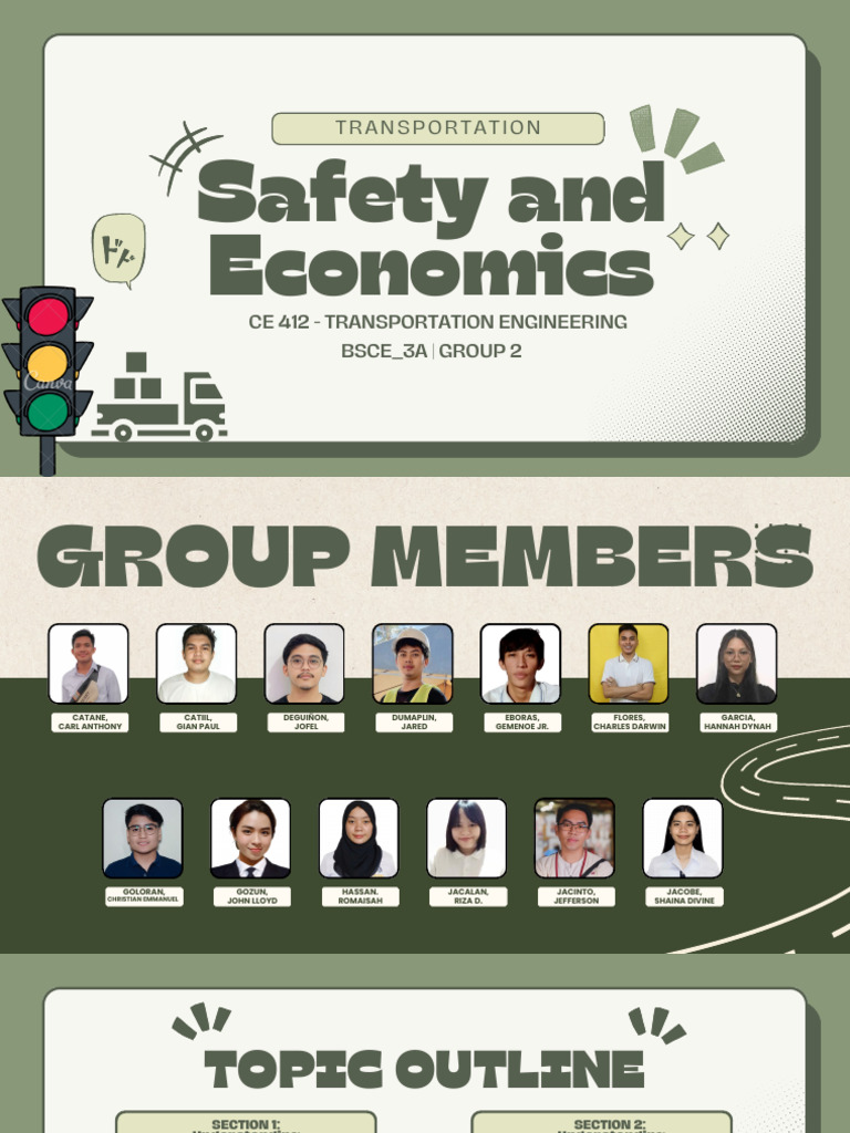 Transportation Safety and Economics Insights | PDF | Traffic Collision ...