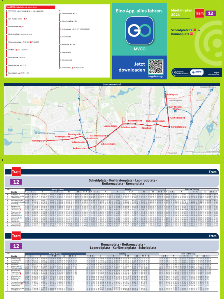 Tram 12 S | PDF