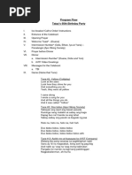 Debut Program Flow Sample | PDF