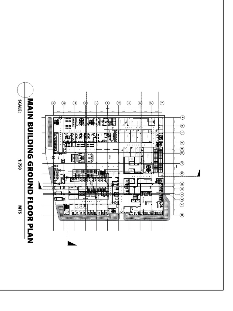 Ground Floor Hospital Layout Plan | PDF