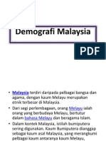 Demografi Malaysia