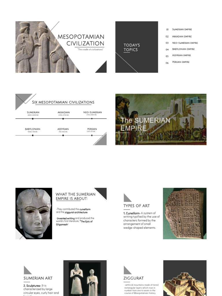 03 Mesopotamian Civilization | PDF | Mesopotamia | Babylon