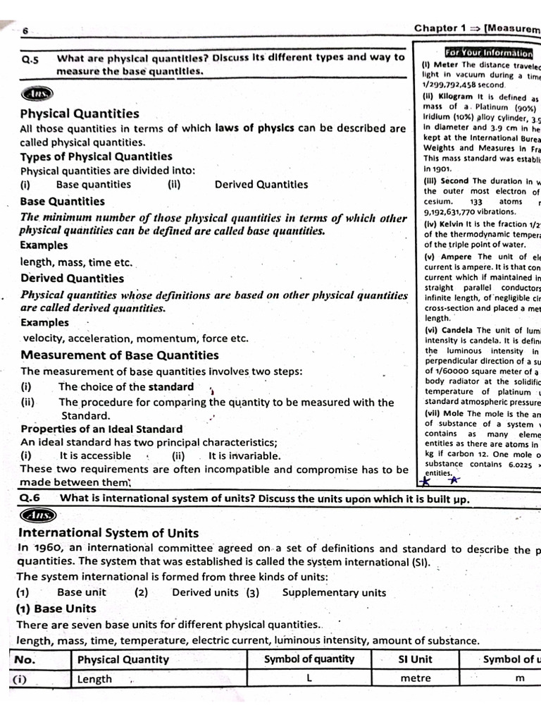 Physics Notes | PDF